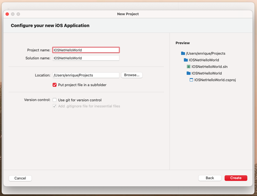 Create Apps for iOS with .NET 7